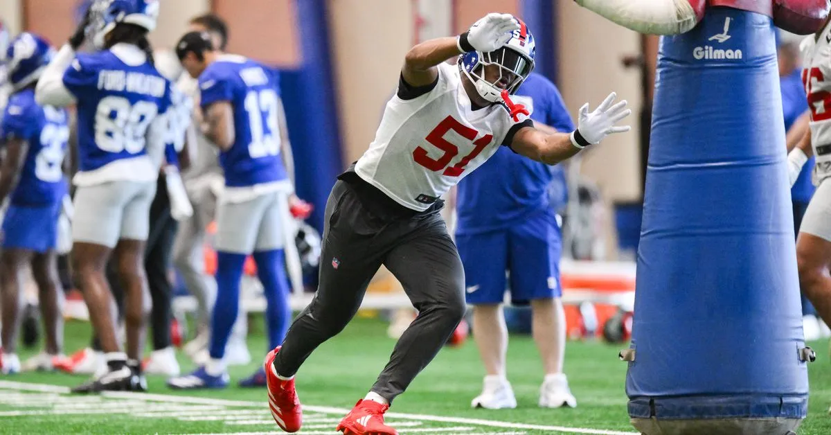 Intisari minicamp Giants, Hari ke-1: Pelajaran dari latihan