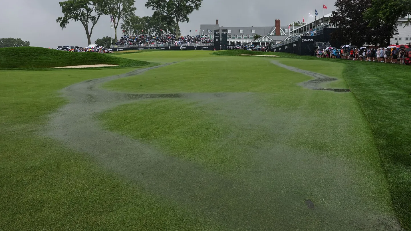 Pertandingan Lanjut di Putaran Final U.S. Open di Oakmont Country Club