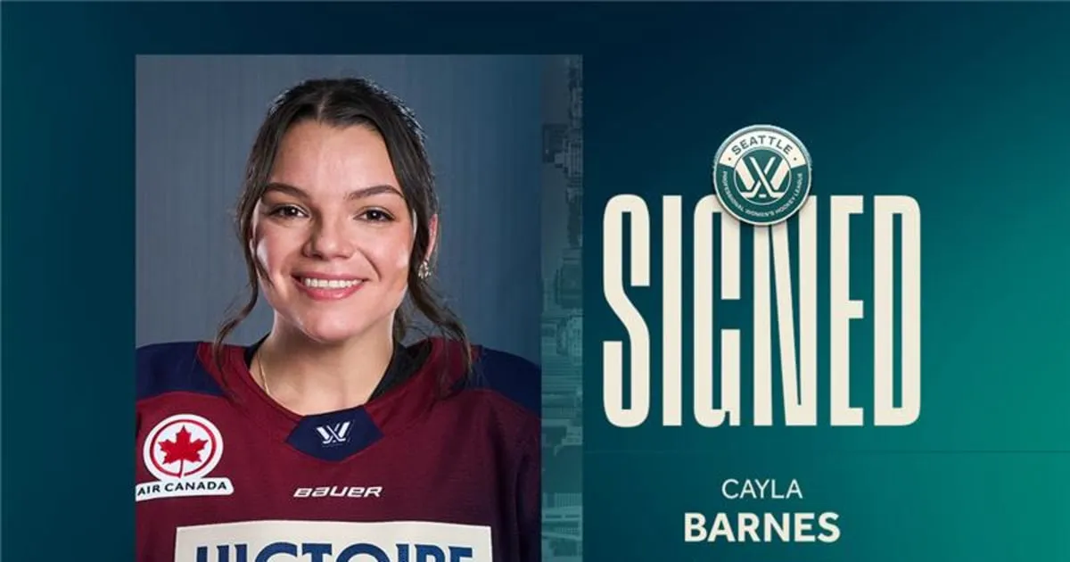 PWHL SEATTLE KONTRAK TIGA TAHUN CAYLA BARNES