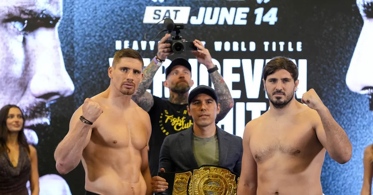 Hasil Glory 100: Verhoeven vs. Vakhitov
