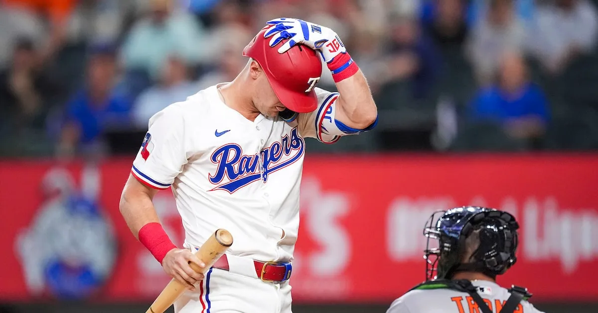 Texas Rangers Kirim Josh Jung ke Liga Kecil